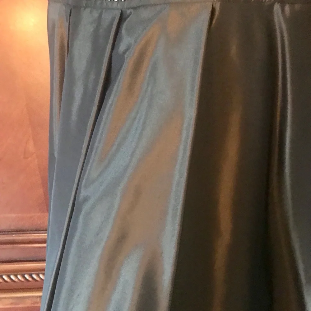 Bronze formal tea length dress - Picture 5 of 8